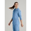 Barco One Women's Venture 4-Pocket Banded Collar Zip Up Warm-Up Scrub Jacket - 3 of 4