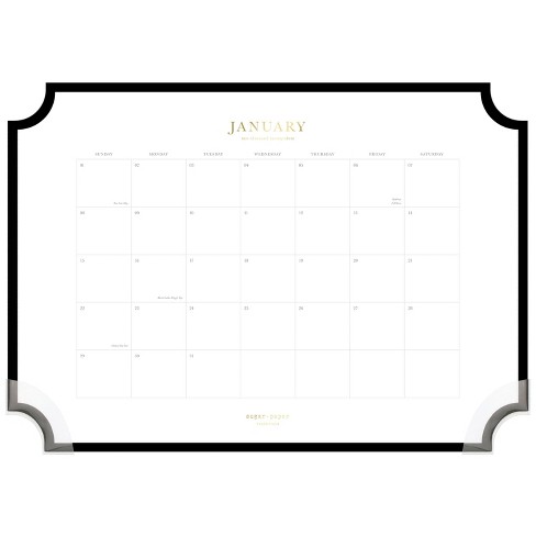 2023 Desk Pad Calendar 22"x15.625" - Sugar Paper Essentials : Target