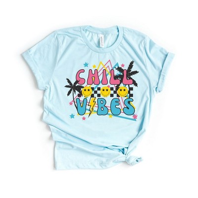 Simply Sage Market Women's Checkered Chill Vibes Short Sleeve Graphic Tee