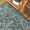 JONATHAN Y Charleston Vintage Filigree Textured Weave Indoor/Outdoor Area Rug - 4 of 4