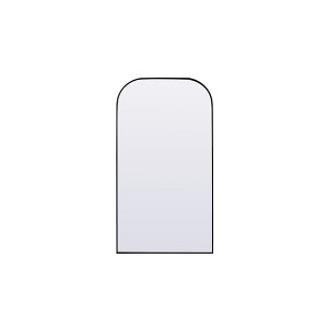 Elegant Lighting Metal Frame Arch Full Length Mirror 35x66 - 1 of 4
