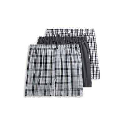 Jockey Men's Classics Full Cut 5" Boxer - 3 Pack