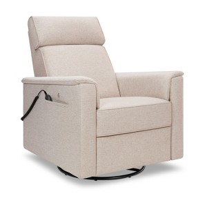 Namesake Willa Deluxe Power Glider Recliner with Heat and Massage - 1 of 4