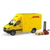 Bruder MB Sprinter DHL truck with manually operated pallet jack - 4 of 4
