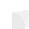 2-in-1 Bookshelf for Toddlers Kids Bookshelves Rack with Toy Storage Organizer Book Unit Storage for Infants Young Children, White - 3 of 4