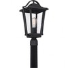 Quoizel Lighting Darius 1 - Light Post Light in  Earth Black - 2 of 4
