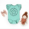 The Juniper Shop Mini Smiley Shine Bright Little Star Flutter Sleeve Bodysuit - 3 of 4