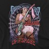 Up In Smoke Pantyhose Adult T-Shirt Black - 2 of 4