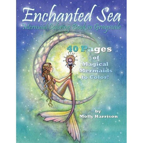 990+ Magical Mermaids Coloring Book Best HD