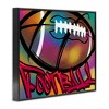 Stupell Industries Urban Sports Football, 24" x 30" - 3 of 4