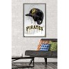 Trends International MLB Pittsburgh Pirates - Drip Helmet 22 Framed Wall Poster Prints - 2 of 4
