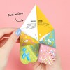 Big Dot of Happiness Party Time - Happy Birthday Party Cootie Catcher Game - Truth or Dare Fortune Tellers - Set of 12 - 3 of 4