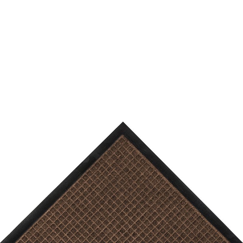 3&#39;x4&#39; Solid Dotted Doormat Brown - HomeTrax, 3 of 5