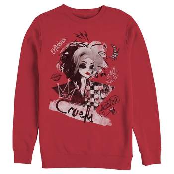 Men's Cruella Fashion Sketch Sweatshirt