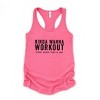 Simply Sage Market Women's Kinda Wann Workout Kinda Wanna Take A Nap Racerback Tank - 3 of 4