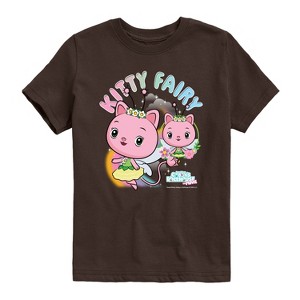 Boys' - Gabby's Dollhouse - Kitty Fairy Tee Short Sleeve Graphic T-Shirt - 1 of 3