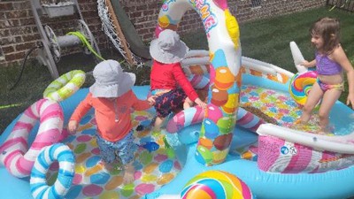 Candy zone best sale swimming pool