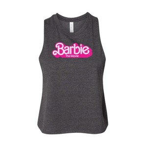 Women's - Barbie - Movie Logo Graphic Racerback Tank - 1 of 3
