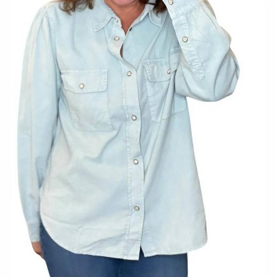 Women's Baby Cord Harper Shirt - Dylan