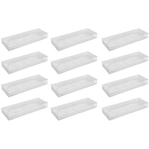 YBM Home White Mesh Drawer and Desk Organizer Tray, Pack of 12 - 1 of 4