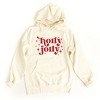 Simply Sage Market Whimsical Holly Jolly Hoodie - 2 of 4