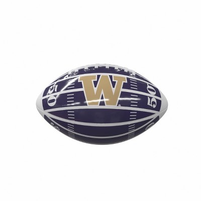 NCAA Washington Huskies Field Mini-Size Glossy Football