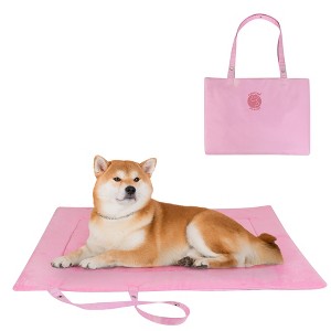 Catalonia Waterproof Dog Mat, Portable Reversible Pet Travel Mat, Pet Cushion Pad with Handle for Small Medium Dogs Cats, Indoor or Outdoor - 1 of 4