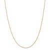 Black Bow Jewelry 1.2mm, 14k Yellow Gold, Solid Parisian Wheat Chain Necklace - 3 of 4
