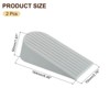 Unique Bargains Material Flexible Sturdy Durable Door Stopper 2 Pcs - 2 of 4