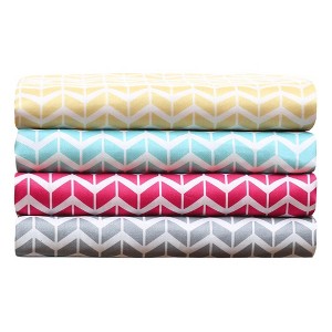 Gracie Mills Hazel Vivid Printed Microfiber Sheet Set - 1 of 2