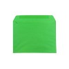 JAM Paper 9 x 12 Booklet Envelopes Green Recycled 154124 - 2 of 2