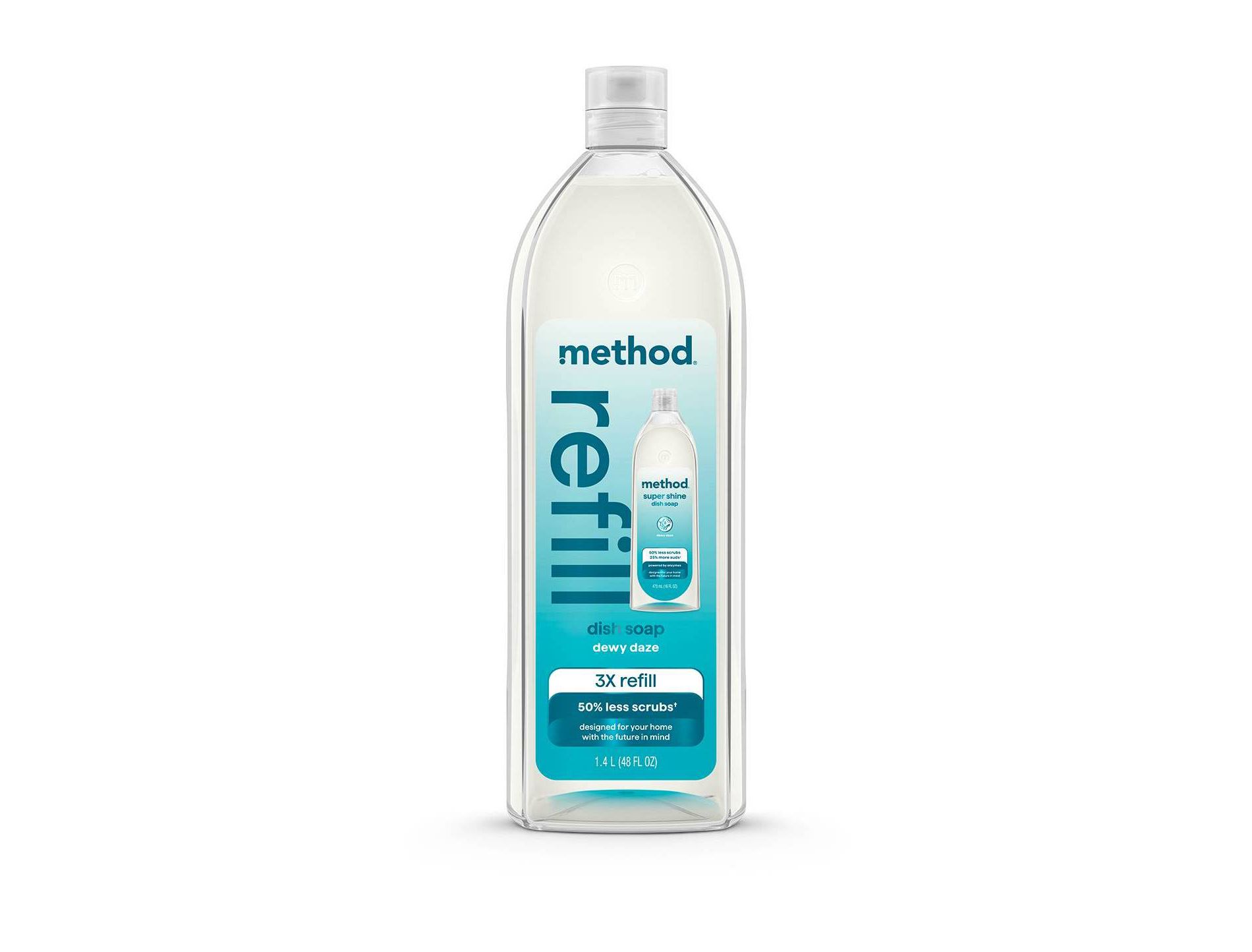 Method Dish Soap Liquid Gel Dewy Daze - 48 fl oz