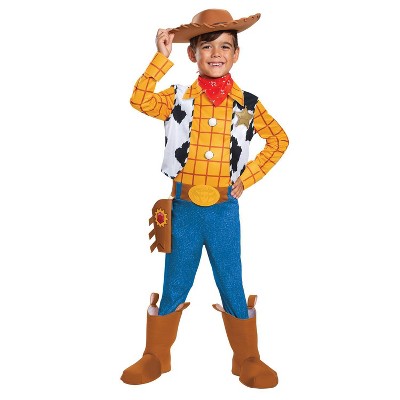 Kids' Toy Story Woody Deluxe Halloween Costume 3T-4T