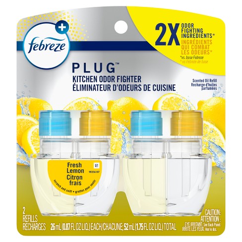 Febreze Origins Fade Defy PLUG Air Freshener & Odor Fighter Ocean Dual Oil  Refills, 2 pk / 0.87 oz - Pay Less Super Markets