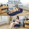 Folding Sofa Bed, Convertible Sleeper Chair with Pillow Foldable Mattress with Back Support, Boneless Fold Out Chair Bed Comfy Floor Sofa Lounge - 4 of 4