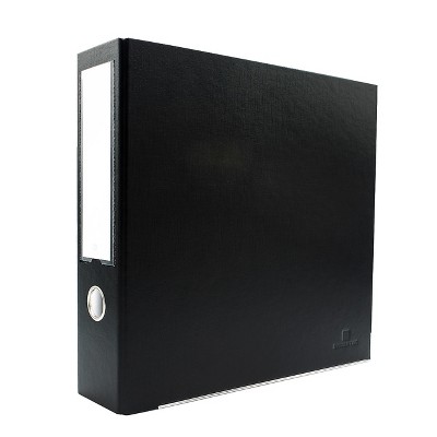 Bindertek 3-Ring 3-Inch Premium Binders Black 3EFN-BK