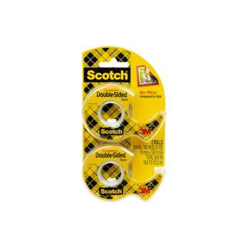 Scotch Double Sided Permanent Tape .75" x 300"