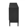 Sapphtopaz 4-Door Hidden Handle Storage Cabinet Sideboard Buffet Cabinet with Storage TV Stand for Kitchen, Living Room, Entrance - 3 of 4