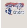 Americana America The Beautiful Long Sleeve Adult Hooded Sweatshirt - 2 of 2