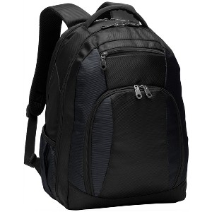 Versatile Port Authority Scan Smart TSA Commuter Laptop Backpack - Practical and Functional Travel Companion - Black - 1 of 4