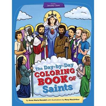 Assorted Publishers Sophia Institute Press Day-by-Day Coloring Book of Saints Vol. 1 Grade K-3