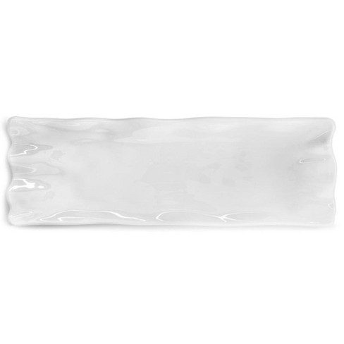 Q Home | Ruffle 21" x 7" Melamine Sandwich Platter - image 1 of 1