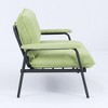 Kumasinova Modern 53" Loveseat Sofa,Compact Sleeper Sofa with Metal Frame,Couches for Living Room&Apartments,Living Room Furniture - 3 of 4