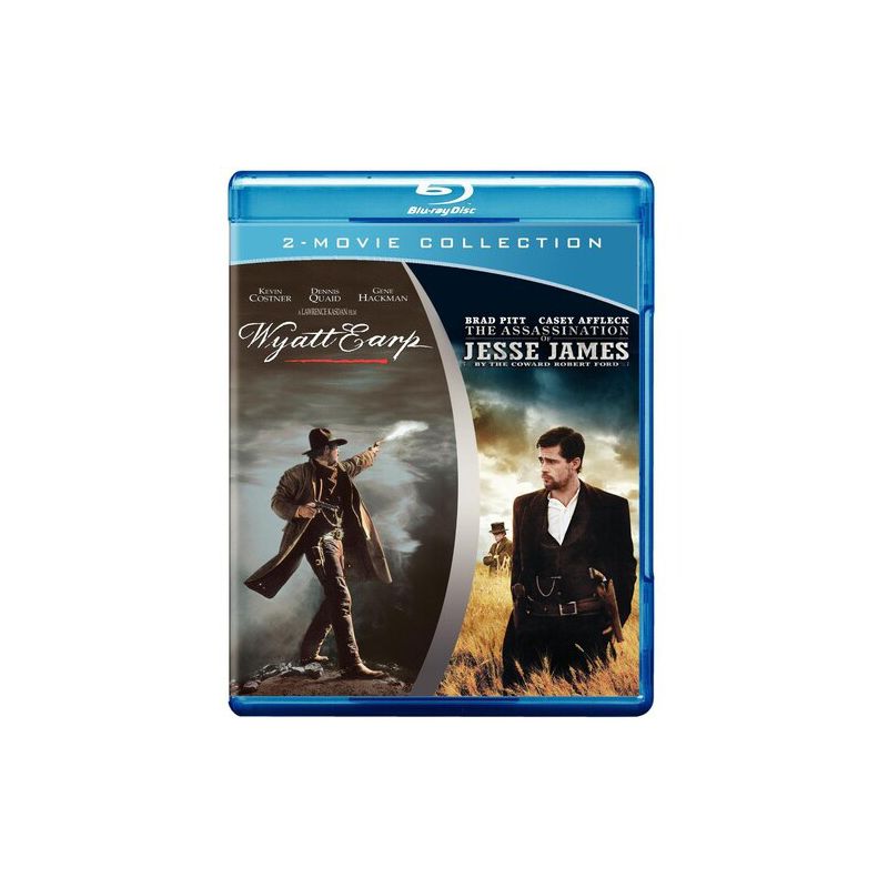 Wyatt Earp / The Assassination of Jesse James by the Coward Robert Ford (Blu-ray), 1 of 2
