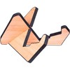 Gator Frameworks GFW-ELITEGTRXSTD-MPL Elite Series Guitar Furniture X Stand - Maple Finish Frameworks Elite Series Guitar X Style Stand in Natural - 3 of 4