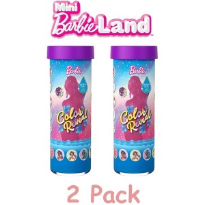 Barbie Mini BarbieLand Color Reveal Dolls, 1.5-inch Doll with Surprise Water Reveal (Styles May Vary) - 1 of 4
