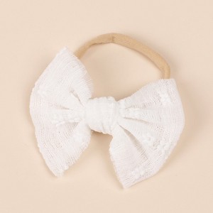 MyKids-USA Baby Simple Style Bow Tie Hair Tape For Children - 1 of 3