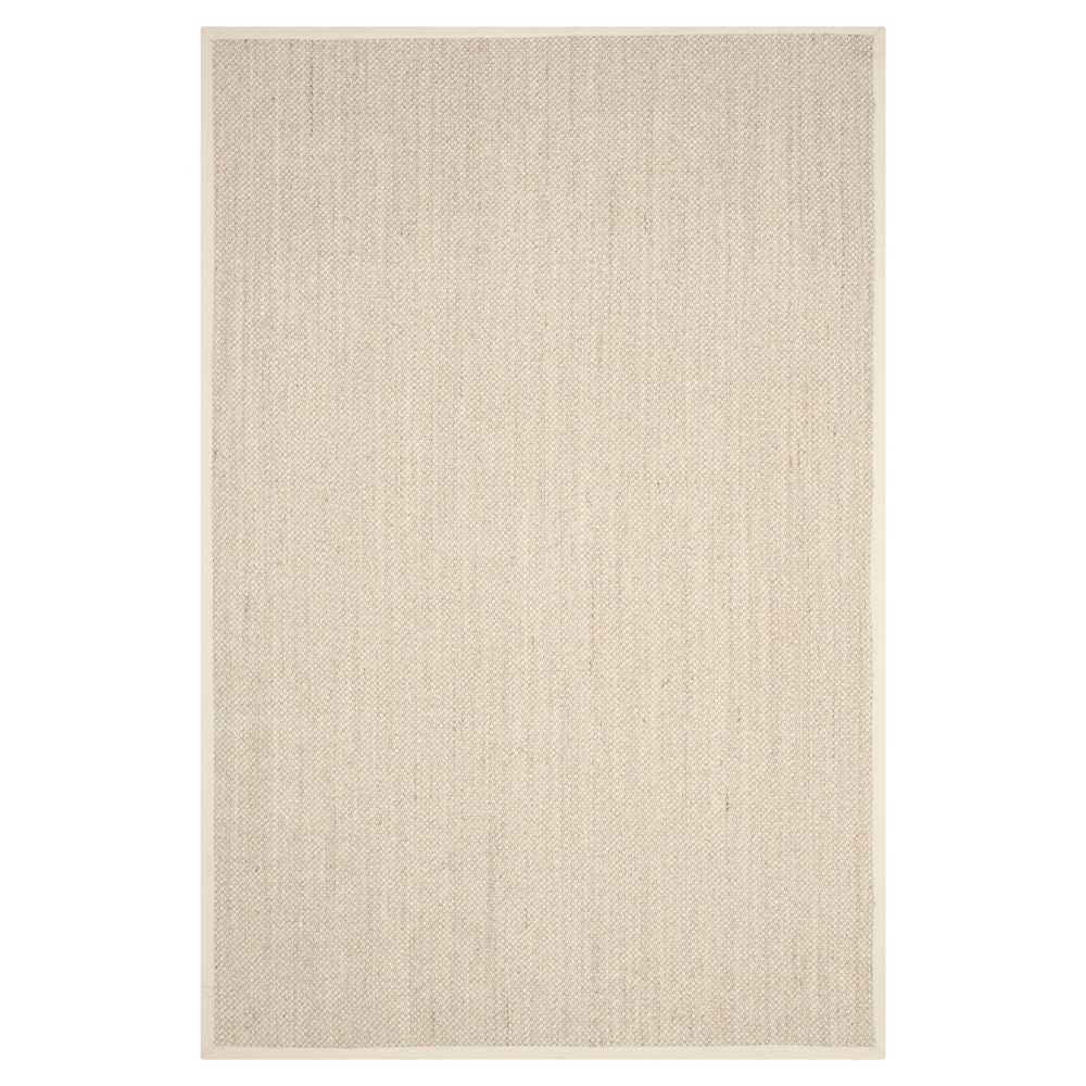 Natural Fiber Rug - Marble/Beige - (6'x9') - Safavieh