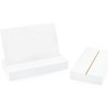 Darware White Wooden Sign Holders, 6pk; Stands for Cardstock, Acrylic Signs, and Greeting Cards, Large 4.6 Inch Long by 2.8 Inch Wide - 3 of 4