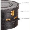 Creative Scents Round Hat Box Container with Gold locking Lid and Sturdy Handle 14'' - 4 of 4